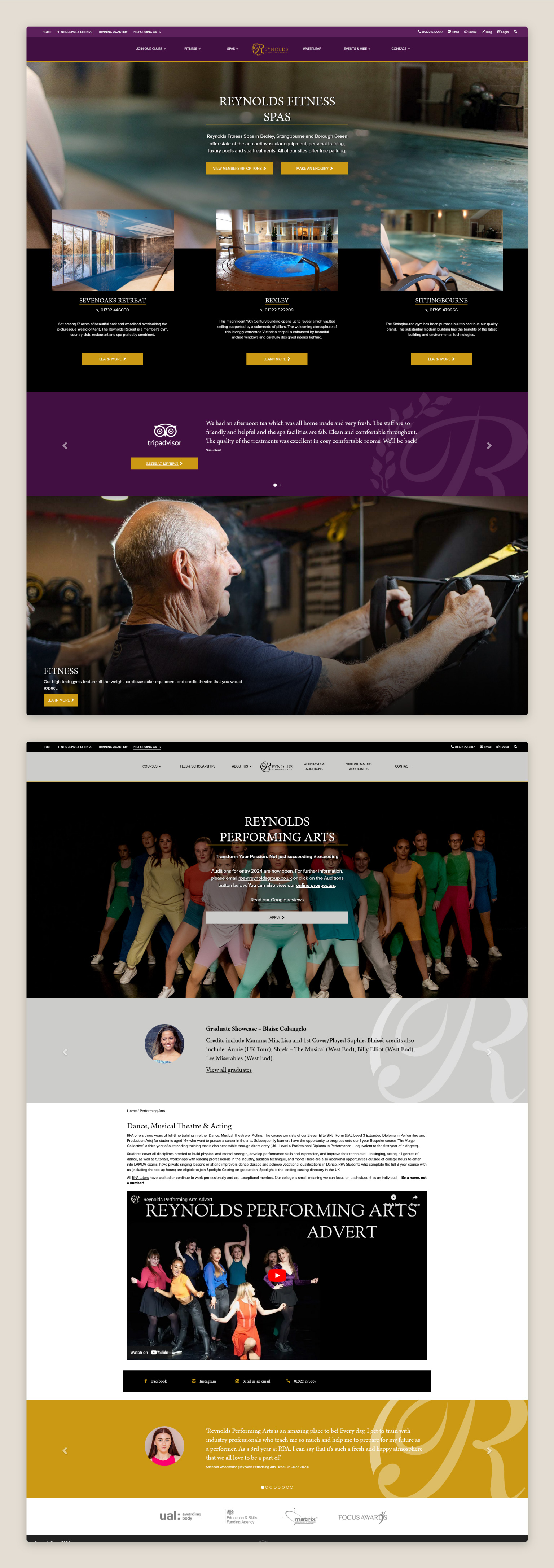 Reynolds website screen shot